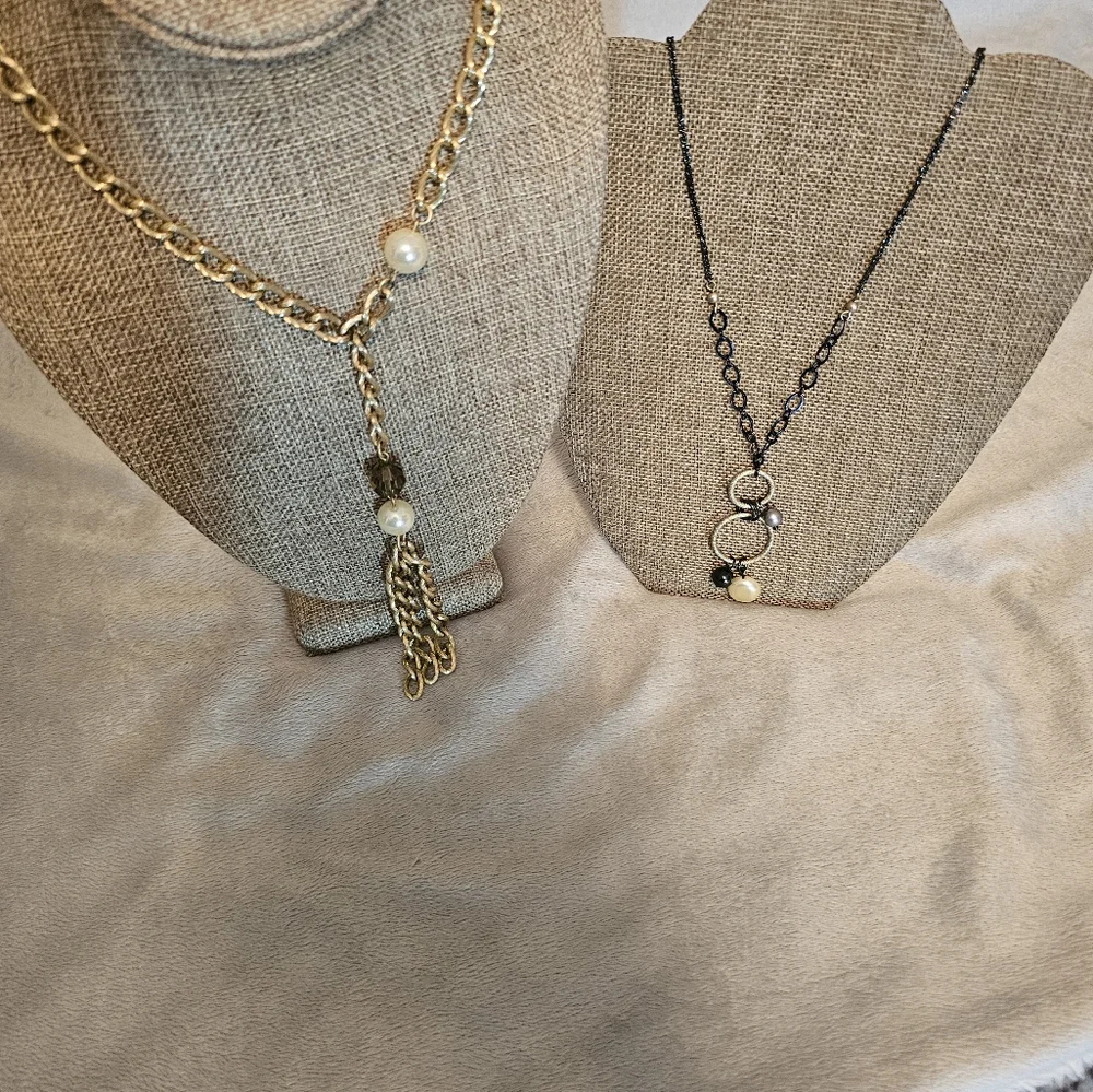 2 Lia Sophia Necklaces